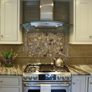 Brown Fantasy Leathered Quartzite Kitchen