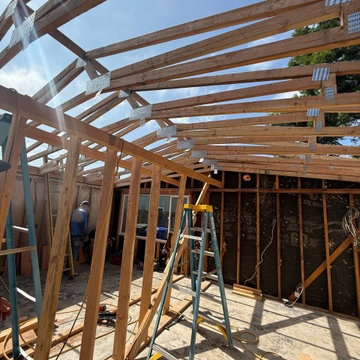 DURING CONSTRUCTION Serra Mesa Remodel