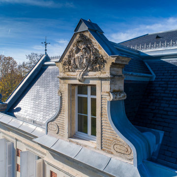 Rénovation totale du toit d'une maison de maître