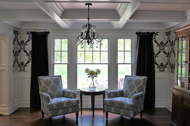 Living room - traditional living room idea in New York