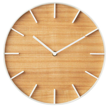 Rin Wall Clock, Beige