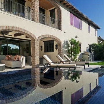 Tuscan Custom Home in Brentwood, CA