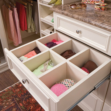 Closet Drawer with Dividers