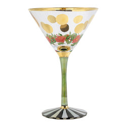 Heirloom Martini Glass | MacKenzie-Childs - Cocktail Glasses