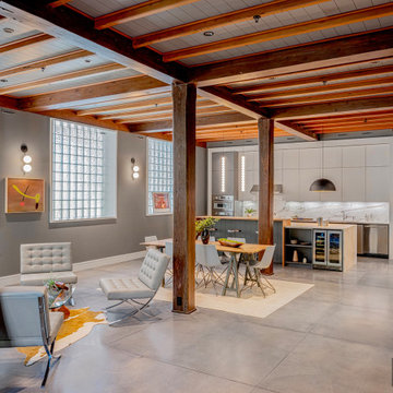 Modern Loft Kitchens in Cambridge, MA