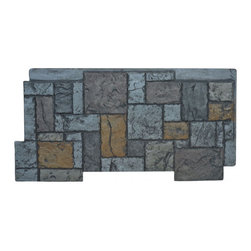 149-JAGGED CASTLE STONE WALL PANEL - Wall Panels