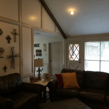 ProTect Painters: Stained Wood to Painted in League City, TX