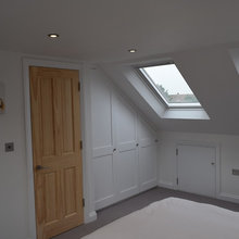 Rear L Shape Dormer Loft Conversion With Hip To Gable Roof