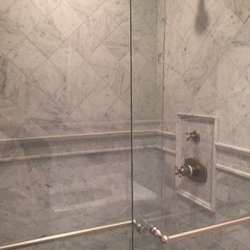 Carrara Marble Guest Bath