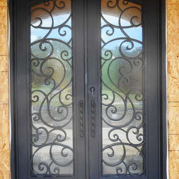 Eyebrow Iron Doors