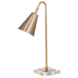 Pangea Home TL Brass Bailey Task Lamp