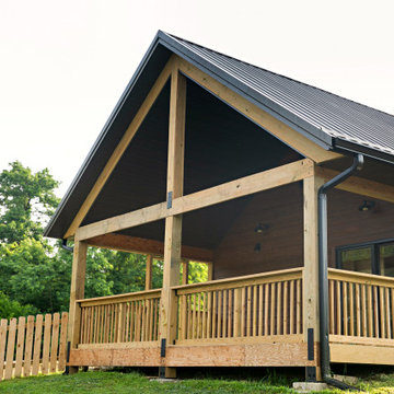 Prefabricated Straw Bale Family Cabin