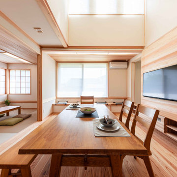 シンプルでも細部にこだわりを活かした家