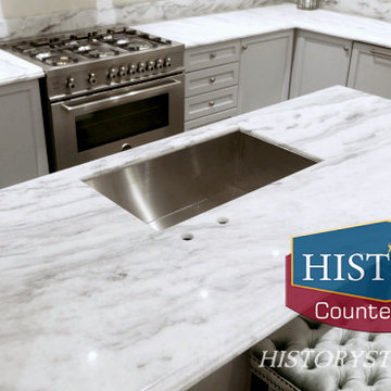 History Countertops White Marble