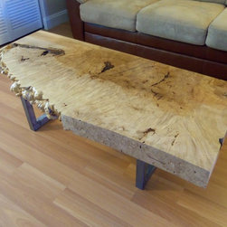 Maple Burl Coffee Table - Coffee Tables