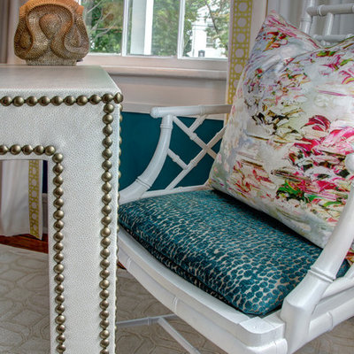 Example of a trendy home design design in New York