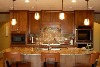Kitchen - transitional kitchen idea in Other