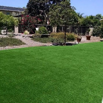 Encinitas, CA Artificial Grass Installation
