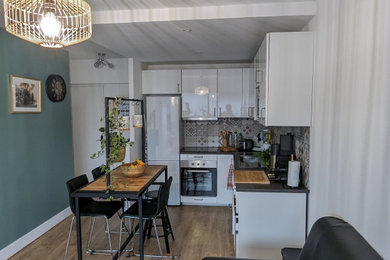 Idée de décoration pour un salon design.