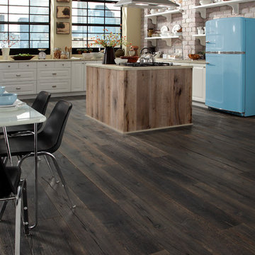 Beautiful natural oil finished hardwood floors