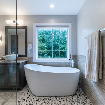 Gorgeous and Serene Master Bath in Annandale VA