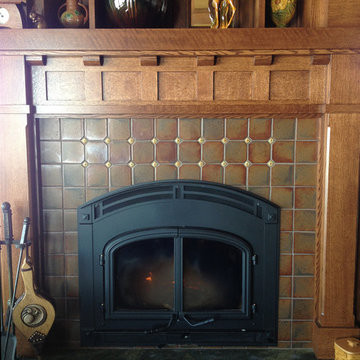 Arts & Crafts Fireplace