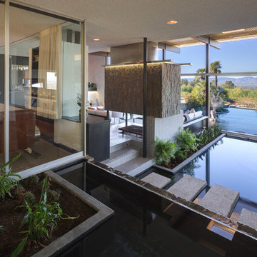 The Scheimer house. Architects Richard and Dion Neutra. 1972