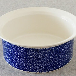 【北欧ヴィンテージ食器】アラビア ファエンツァ ボウル ブルー 22cm - パンチボウル