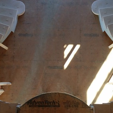 Double Curve Stair by Andronx Stair builders