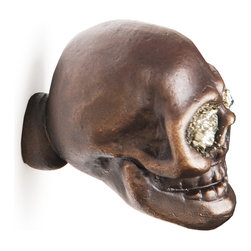 Charlie Skull Cabinet Knobs - Cabinet And Drawer Knobs