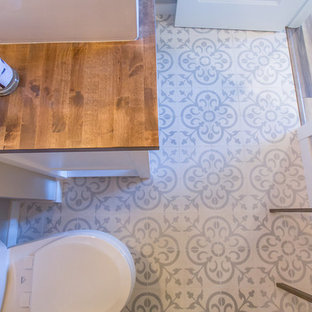 Photo of a farmhouse basement in Minneapolis.