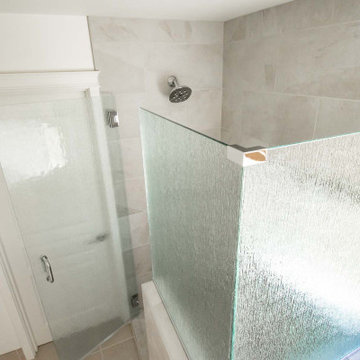 Slate Look in Master Bathroom