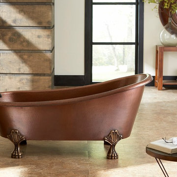 Sinkology Heisenberg Clawfoot Copper Bathtub