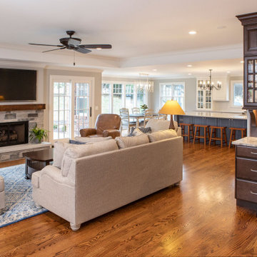 Kitchen & Family Room Remodel; For Family Time