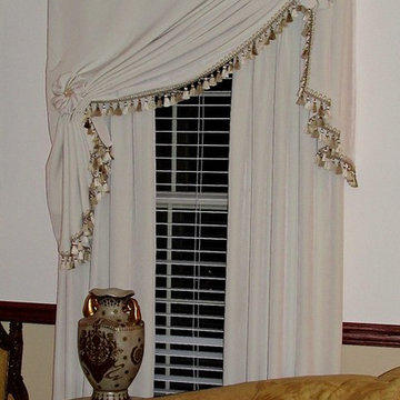Custom Valance with Panels