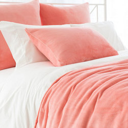 Selke Fleece Coral Blanket - Blankets