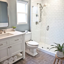 Chevron Tile Floor