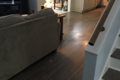 Robeson hardwood floor installation/staircase refurbish