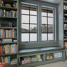 Book Nook built around a window