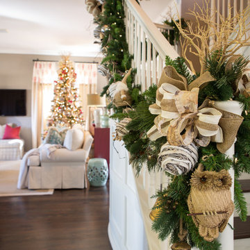 Farmhouse Refined Holiday Decorating