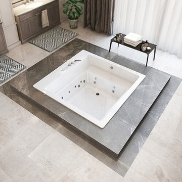 Aquatica Lacus Drop-In Acrylic Bathtub