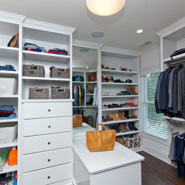 Custom Master Walk-in Closet