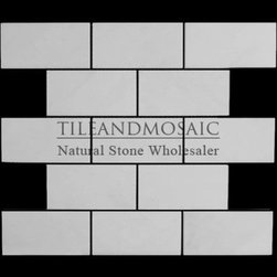 Bianco Dolomiti Marble Italian White Dolomite 3x6 Marble Subway Tile Polished - Products