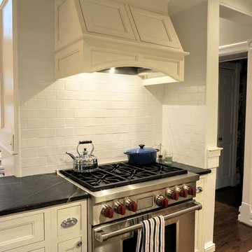 Historic District White Kitchen