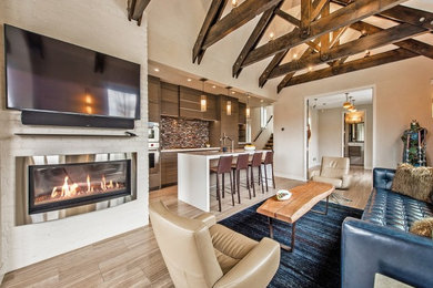 Family room - family room idea in Salt Lake City