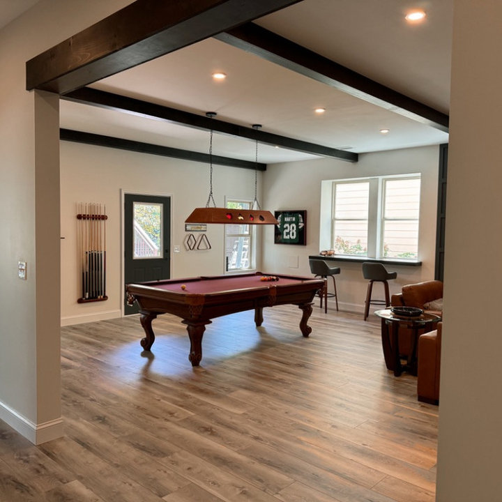 75 Exposed Beam Basement - May, 2025