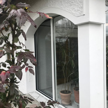 Terrassenverglasung mit gerahmten Schiebetüren von Schmidinger