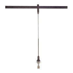 1 Light mini Pendant by George Kovacs in Sable Bronze Patina Finish - Lighting