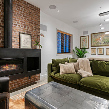 Custom Home Old School Book Nook