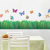 Flying Butterflies 5 - X-Large Wall Decals Stickers Appliques Home Decor